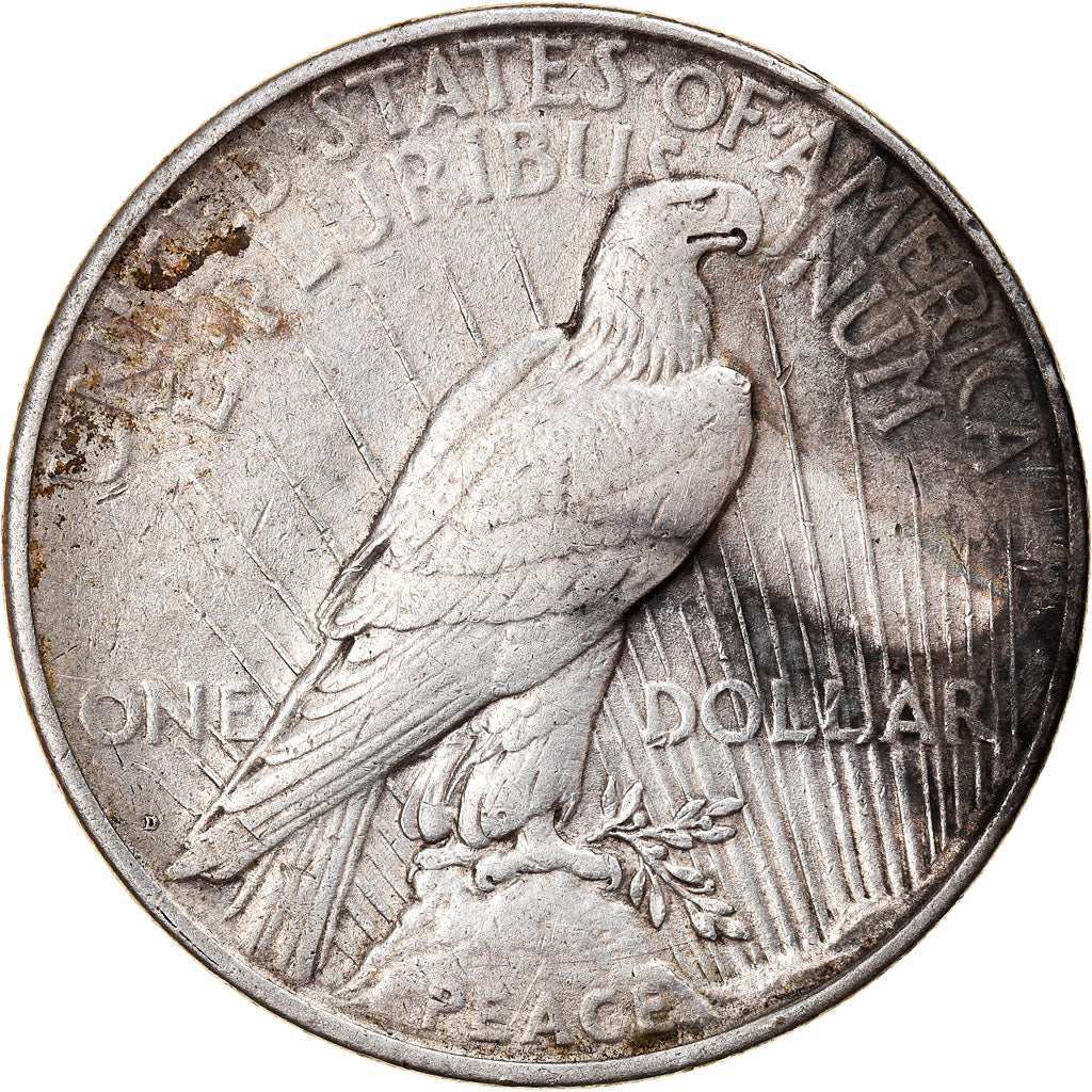 Coin, United States, Peace Dollar, Dollar, 1922, U.S. Mint, Denver, EF(40-45)