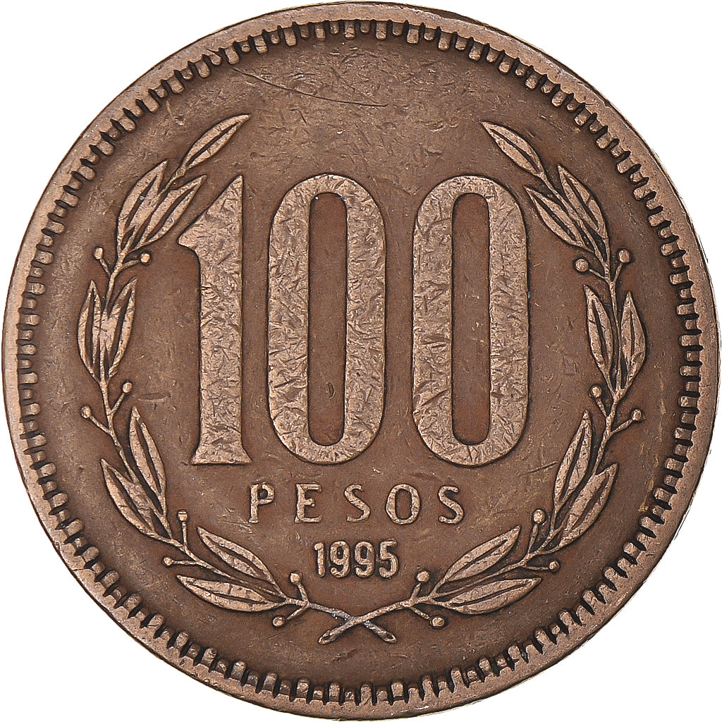 Moneta, Chile, 100 Pesos, 1995