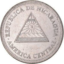 Coin, Nicaragua, 5 Cordobas, 2000