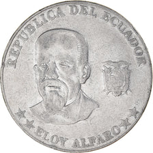 Monnaie, Équateur, 50 Centavos, Cincuenta, 2000