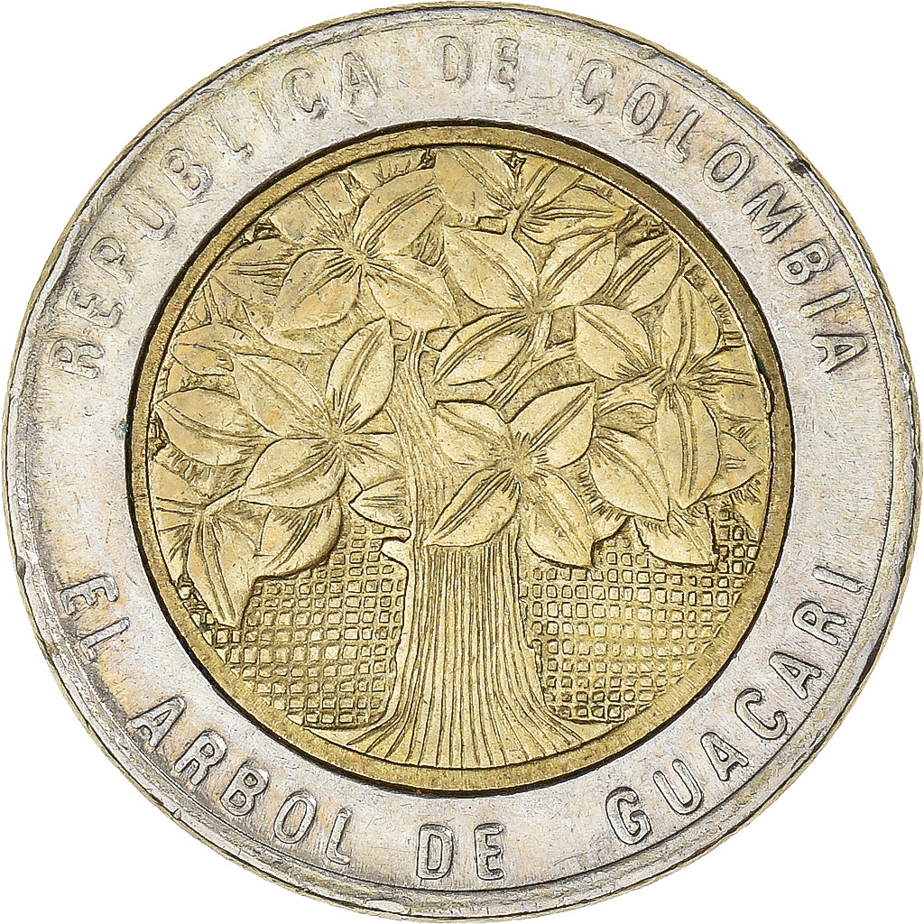 Moneda, Colombia, 500 Pesos, 2007
