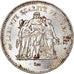 Coin, France, Hercule, 50 Francs, 1975, Paris, EF(40-45), Silver, KM:941.1
