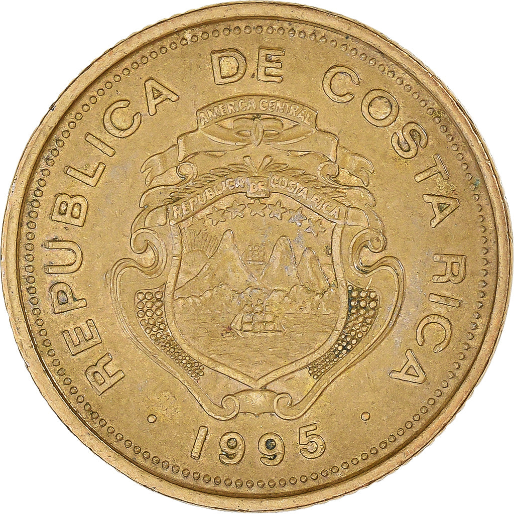 Moneda, Costa Rica, 10 Colones, 1995