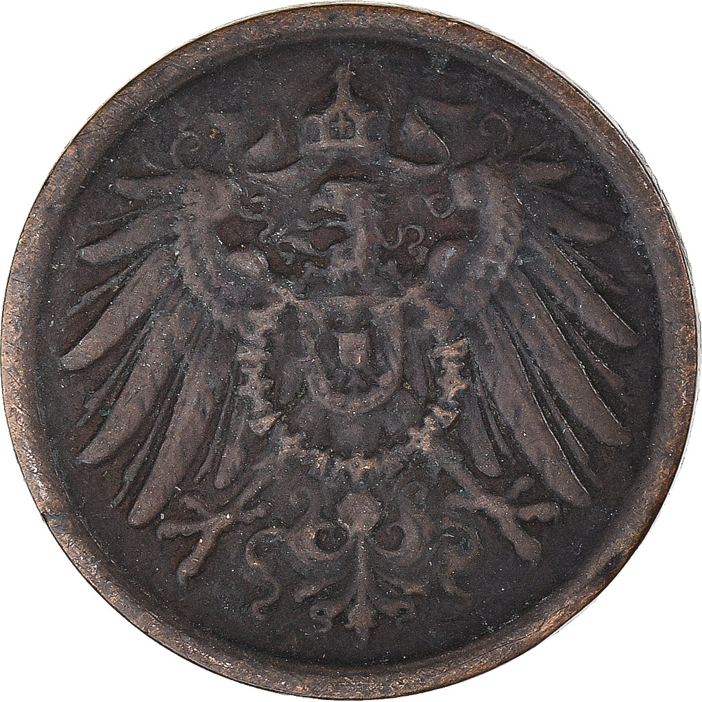 Moneta, Germania, 2 Pfennig, 1915