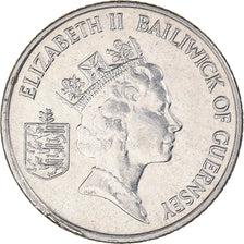 Moneda, Guernsey, 10 Pence, 1992