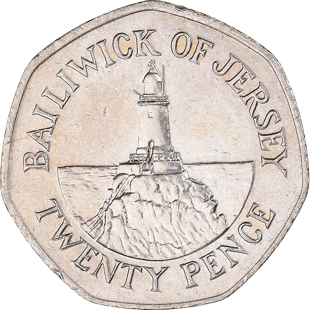 Jersey, 20 Pence, 1994