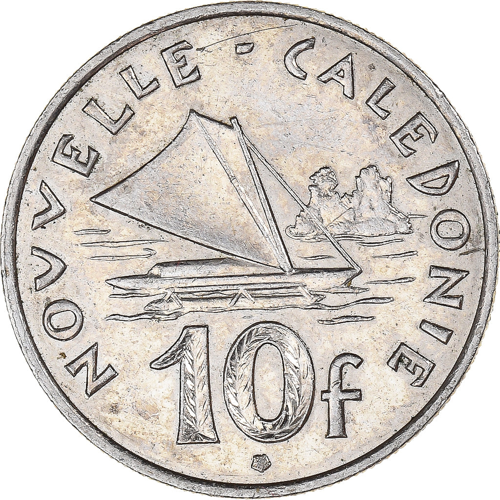 Münze, Neukaledonien, 10 Francs, 2006