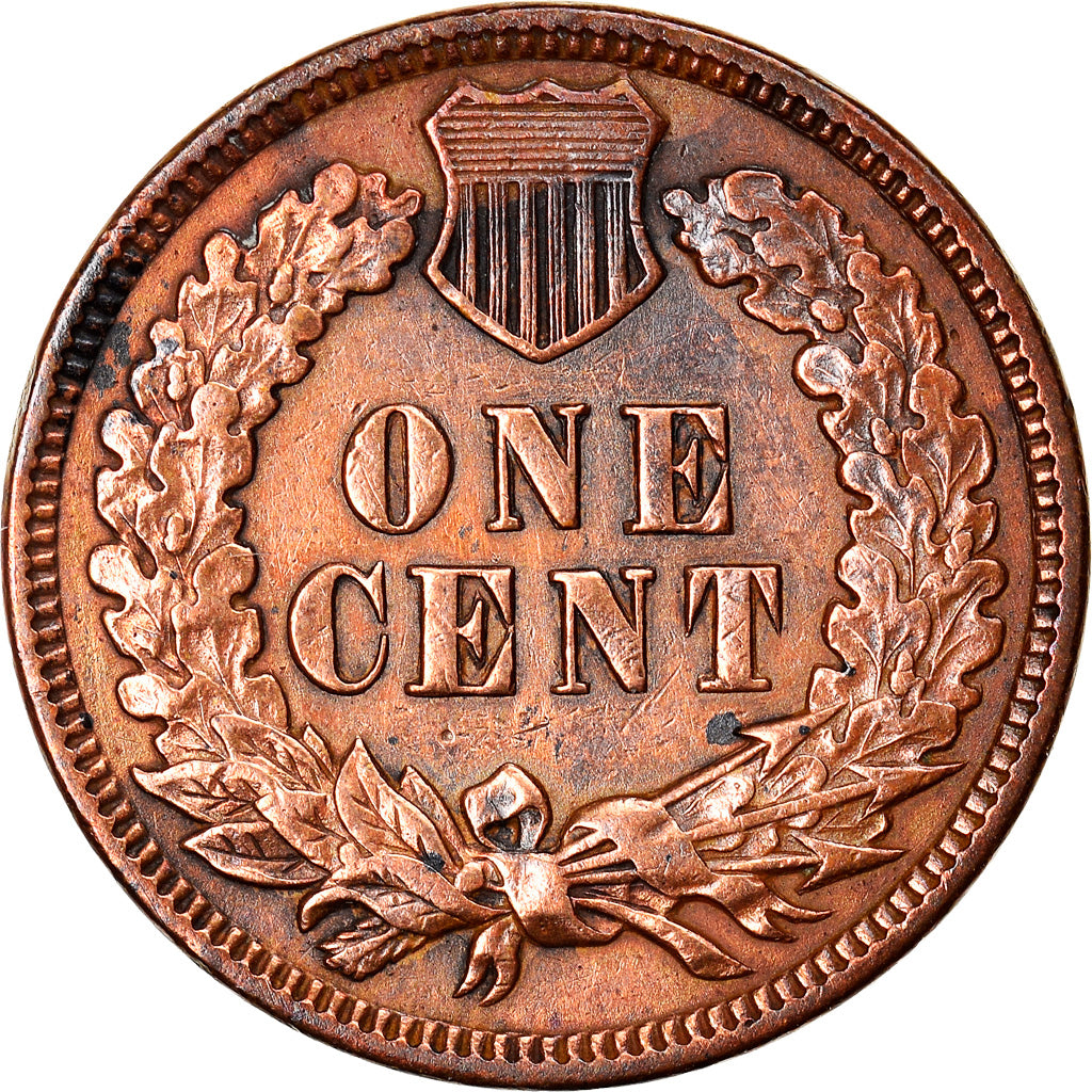 Coin, United States, Indian Head Cent, Cent, 1890, U.S. Mint, Philadelphia