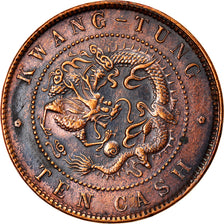 Monnaie, Chine, KWANGTUNG PROVINCE, Kuang-hs, Cent, 10 Cash, 1900-1906, TTB