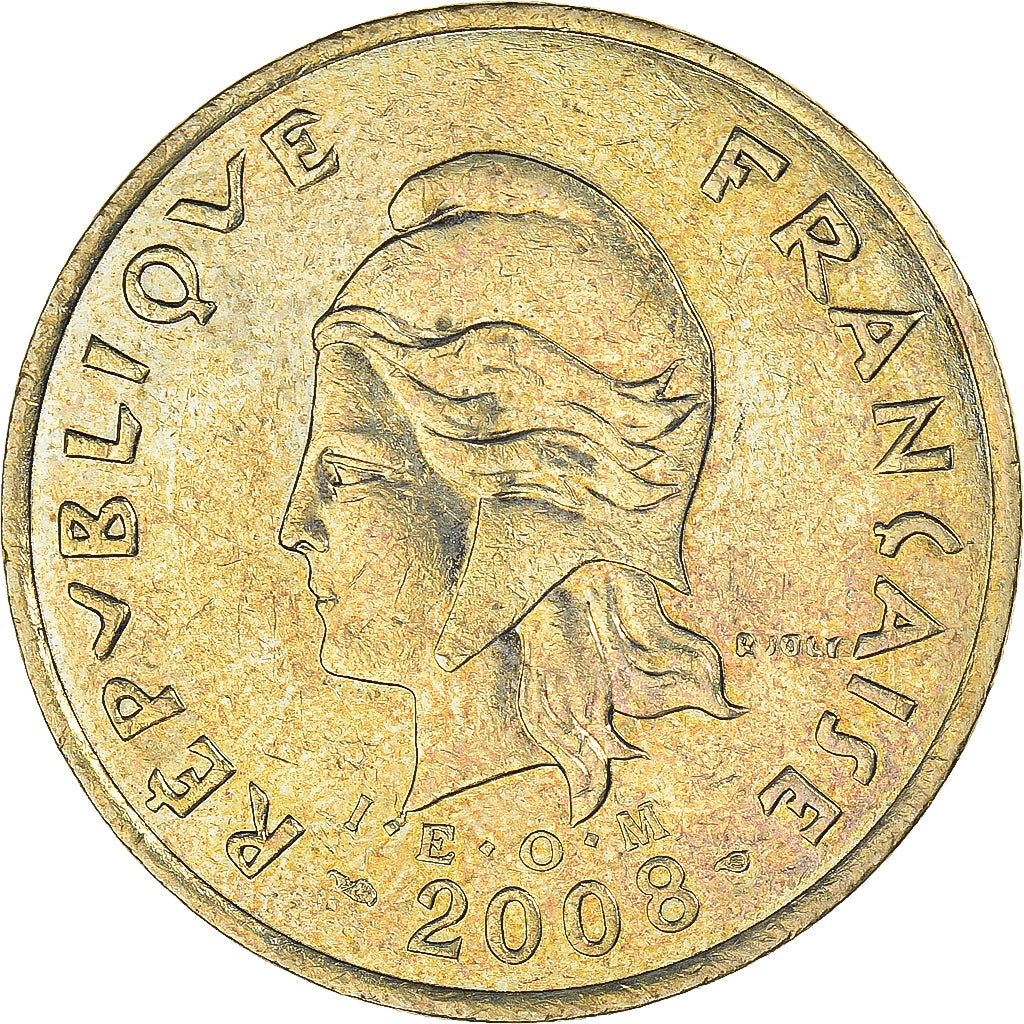 Monnaie, Nouvelle-Calédonie, 100 Francs, 2008
