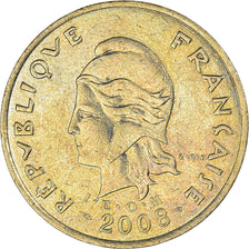 Monnaie, Nouvelle-Calédonie, 100 Francs, 2008