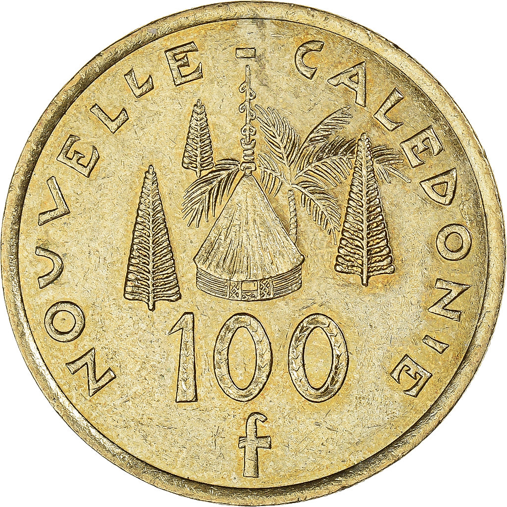 Monnaie, Nouvelle-Calédonie, 100 Francs, 2008