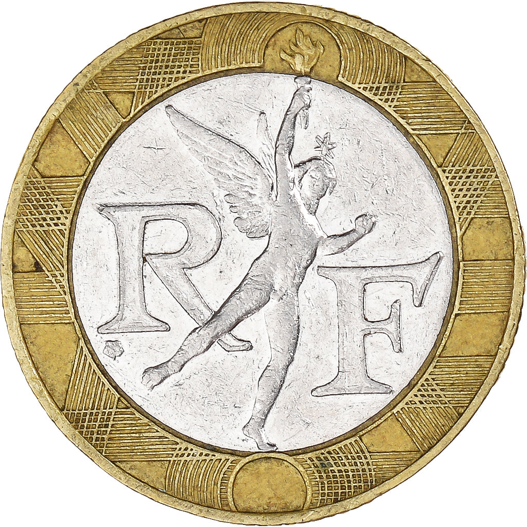 Münze, Frankreich, 10 Francs, 1990