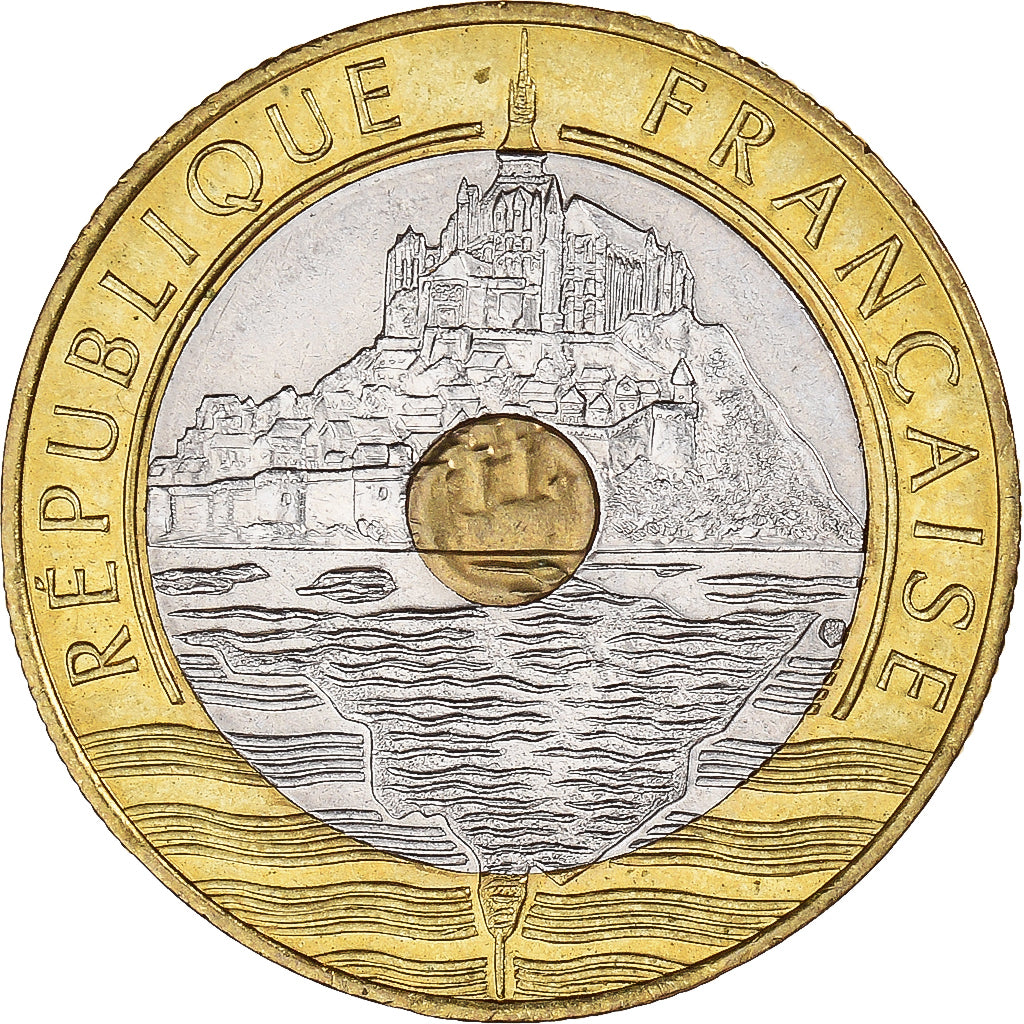 Coin, France, 20 Francs, 1992
