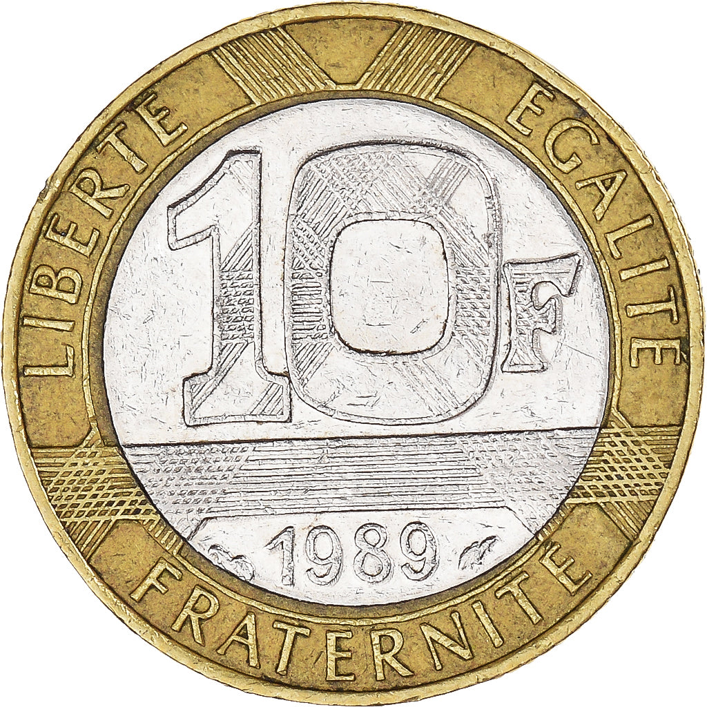 Münze, Frankreich, 10 Francs, 1989