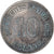 Moeda, Alemanha, 10 Pfennig, 1898