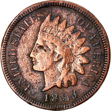 Coin, United States, Indian Head Cent, Cent, 1893, U.S. Mint, Philadelphia