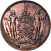 Monnaie, BRITISH NORTH BORNEO, Cent, 1889, Heaton, Birmingham, TB+, Bronze, KM:2