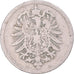 Monnaie, Allemagne, 10 Pfennig, 1874
