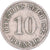 Moeda, Alemanha, 10 Pfennig, 1892