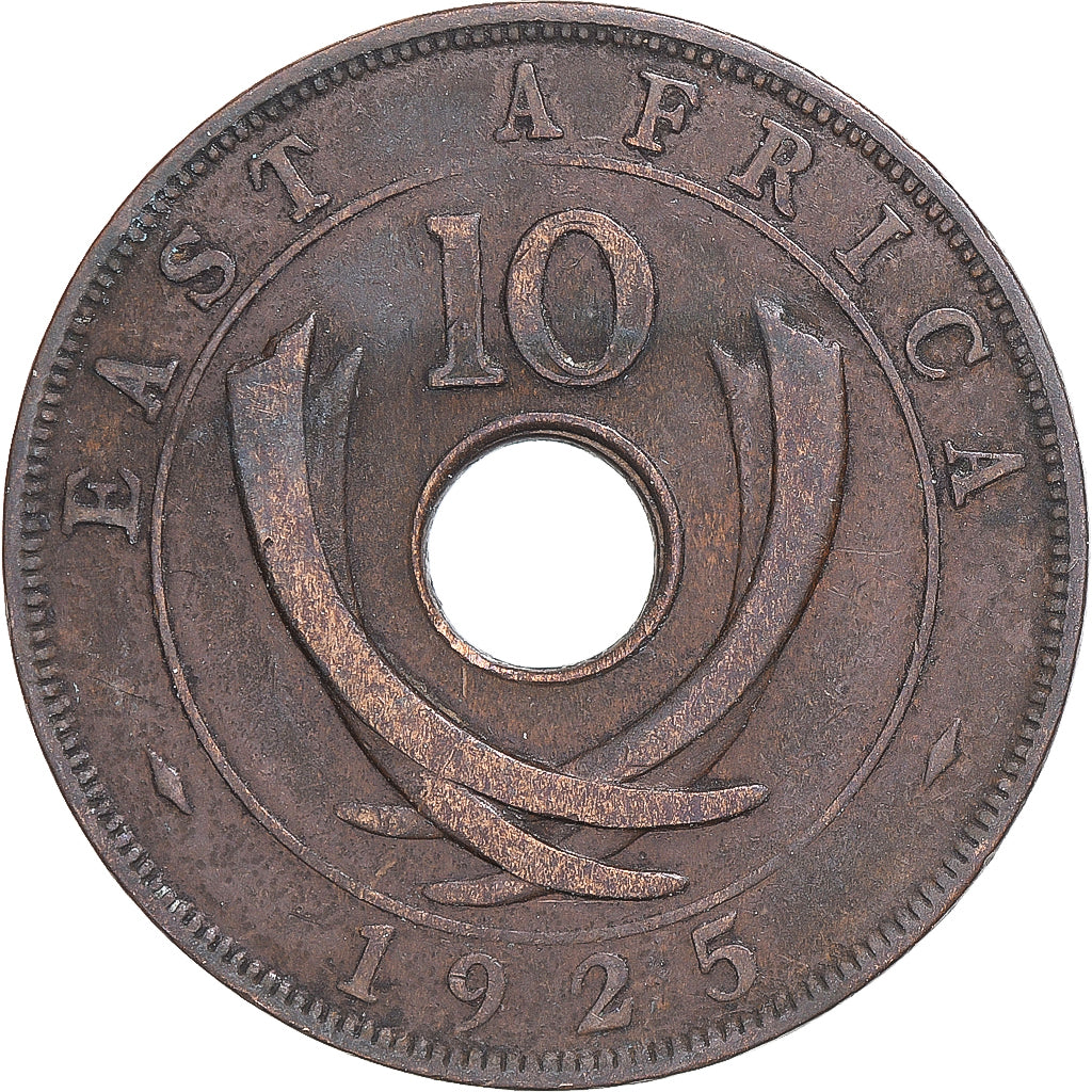 Coin, EAST AFRICA, 10 Cents, 1925