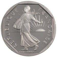 FRANCE, Semeuse, 2 Francs, 1999, KM #942.1, MS(65-70), Nickel, 26.5, Gadoury...
