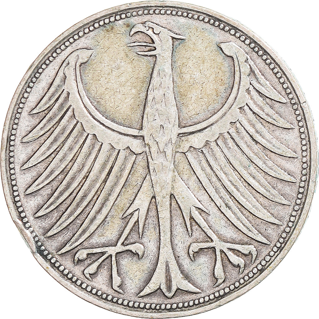 Moneta, Germania, 5 Mark, 1951