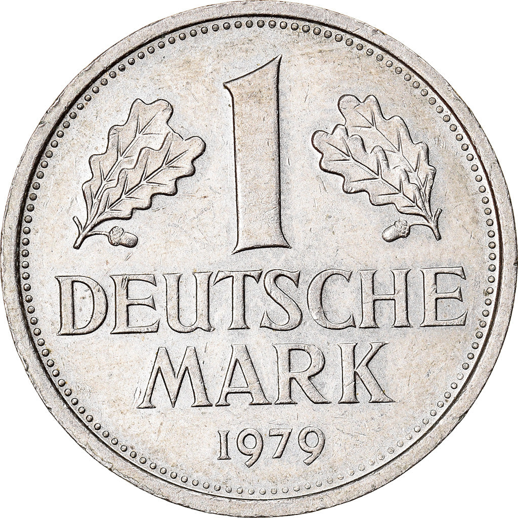 Coin, GERMANY - FEDERAL REPUBLIC, Mark, 1979, Karlsruhe, AU(55-58)