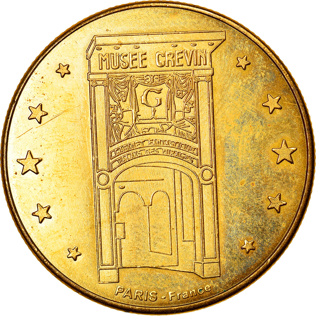 France, Token, Touristic token, Paris - Musée Grévin - Johnny Halliday, Arts &