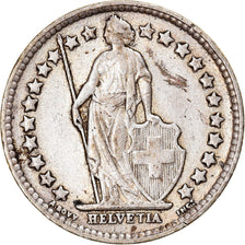 Coin, Switzerland, 1/2 Franc, 1939, Bern, EF(40-45), Silver, KM:23
