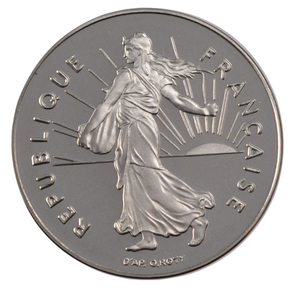 FRANCE, Semeuse, 5 Francs, 1998, Paris, KM #926a.2, MS(65-70), Nickel Clad...
