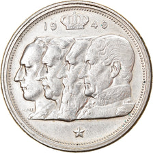 Coin, Belgium, 100 Francs, 100 Frank, 1949, Bruxelles, AU(50-53), Silver