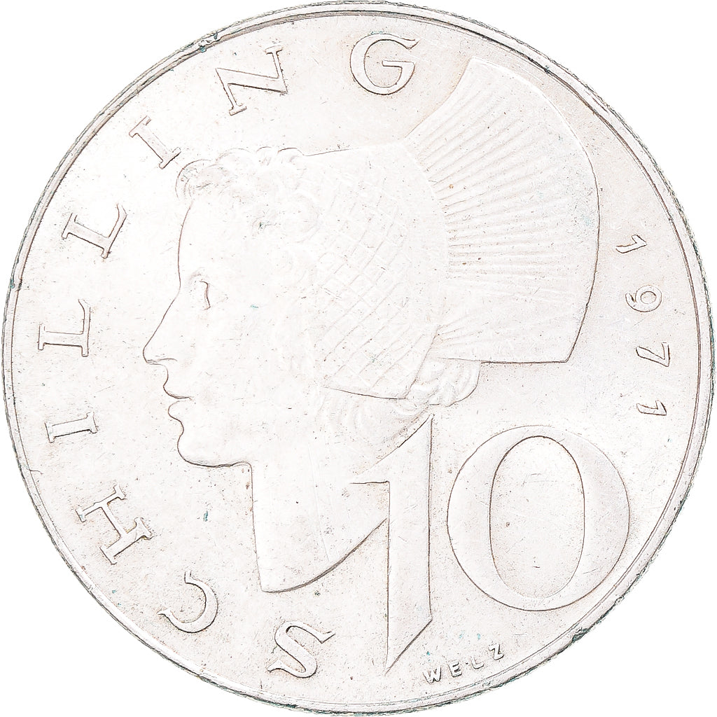 Münze, Österreich, 10 Schilling, 1971