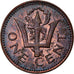 Coin, Barbados, Cent, 1979, Franklin Mint, EF(40-45), Bronze, KM:10