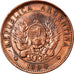 Coin, Argentina, 2 Centavos, 1893, EF(40-45), Bronze, KM:33