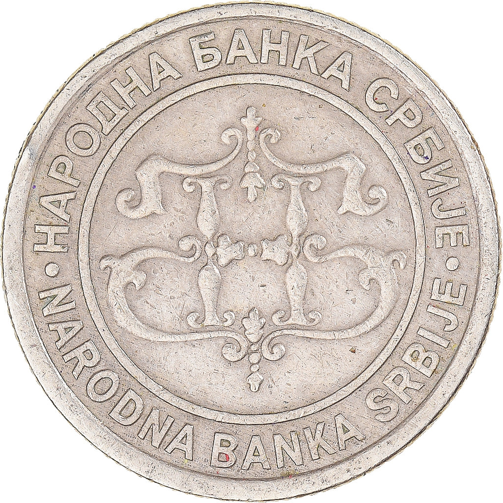 Monnaie, Serbie, 10 Dinara, 2003