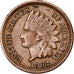 Coin, United States, Indian Head Cent, Cent, 1862, U.S. Mint, Philadelphia