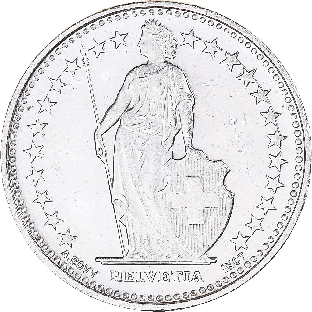 Moneta, Svizzera, 1/2 Franc, 2011