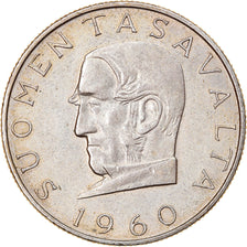 Coin, Finland, Snellman, 1000 Markkaa, 1960, EF(40-45), Silver, KM:43