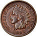 Coin, United States, Indian Head Cent, Cent, 1889, U.S. Mint, Philadelphia