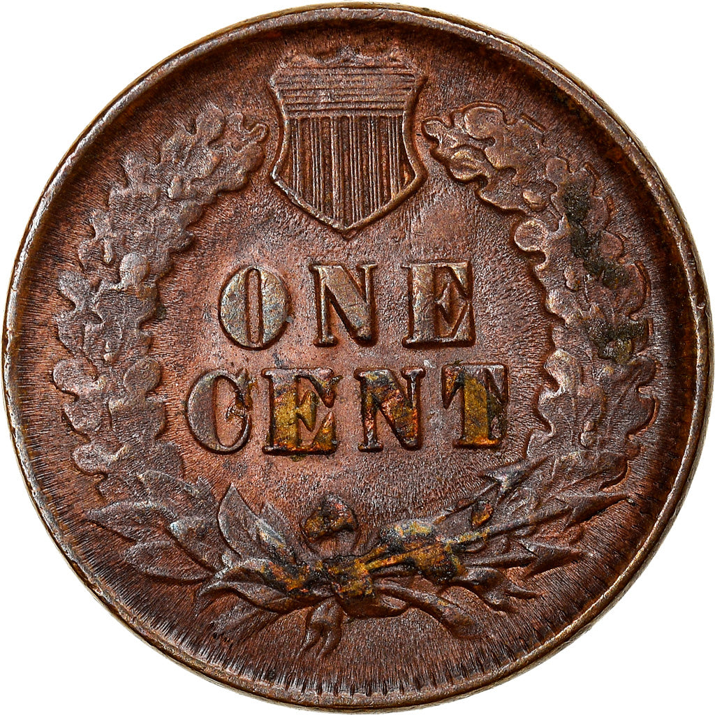 Coin, United States, Indian Head Cent, Cent, 1889, U.S. Mint, Philadelphia