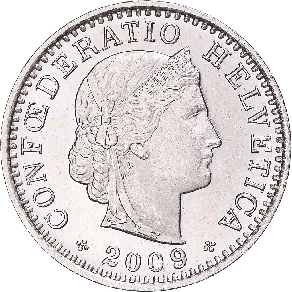 Moneta, Svizzera, 20 Rappen, 2009