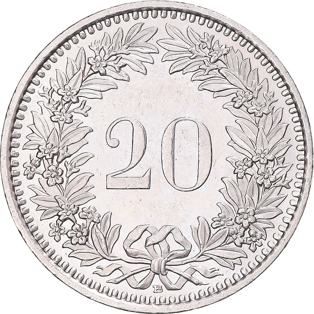 Moneta, Svizzera, 20 Rappen, 2009