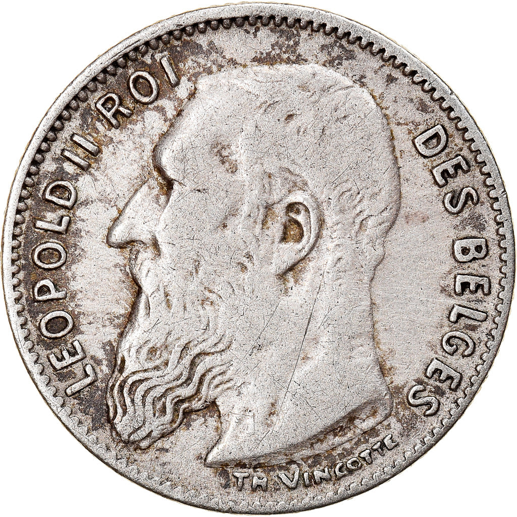 Coin, Belgium, 50 Centimes, 1909, Brussels, VF(30-35), Silver, KM:61.1