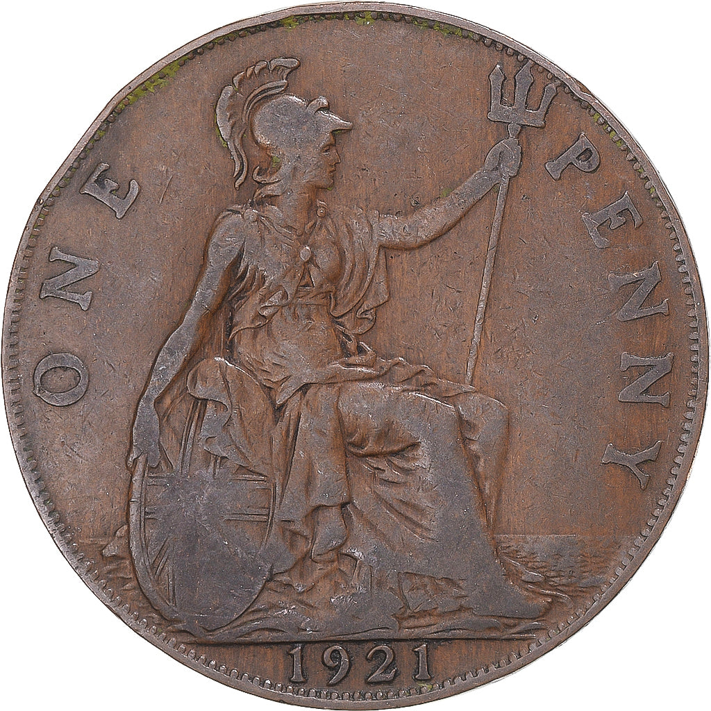 Moneta, Wielka Brytania, Penny, 1921