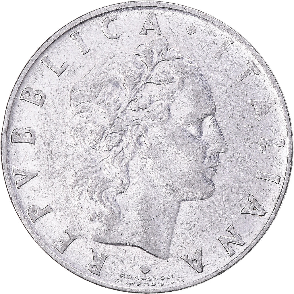 Coin, Italy, 50 Lire, 1967