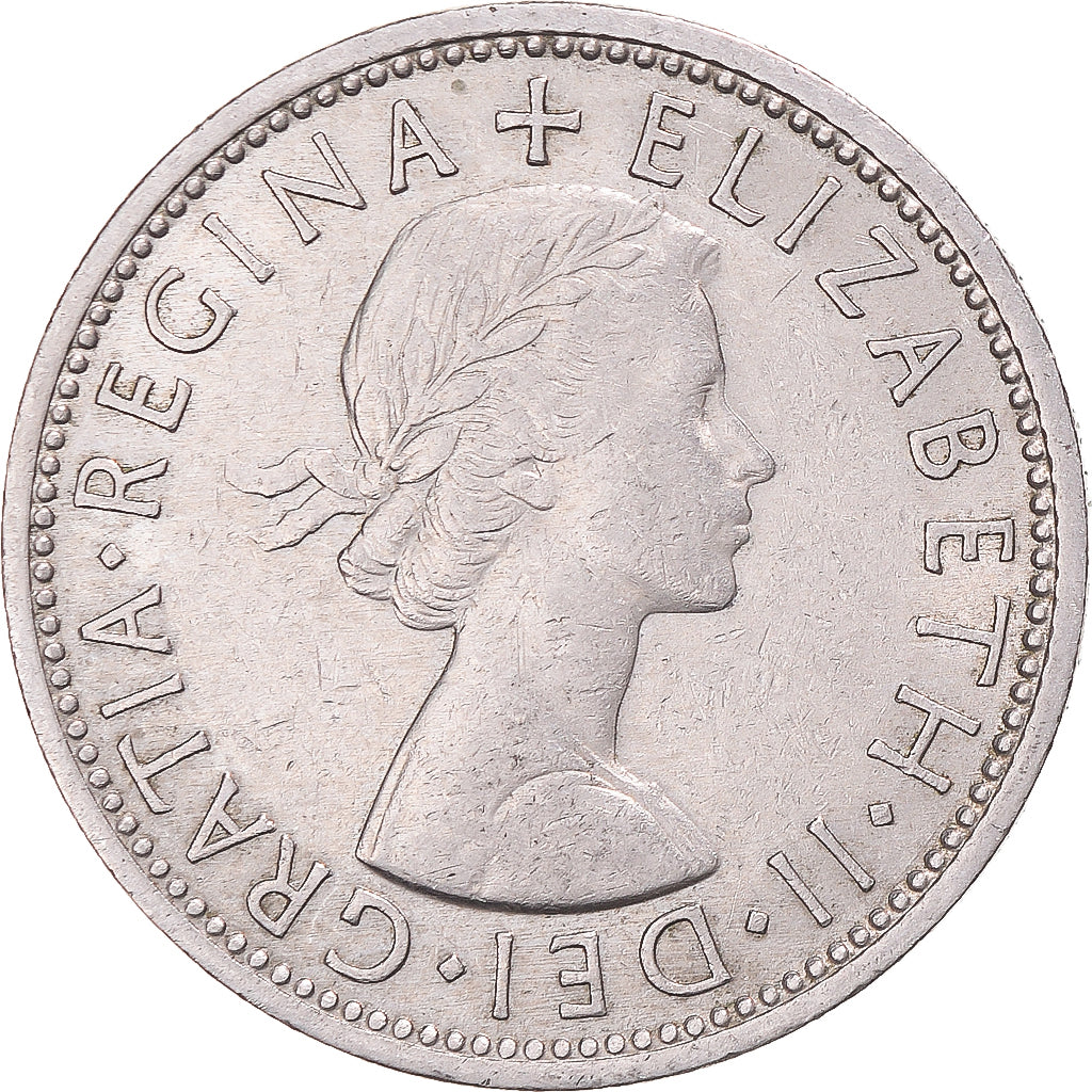 Moneta, Wielka Brytania, Florin, Two Shillings, 1965