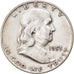 Coin, United States, Franklin Half Dollar, Half Dollar, 1953, U.S. Mint, Denver