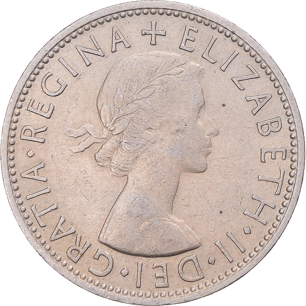 Coin, Great Britain, Florin, Two Shillings, 1958