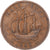 Munten, Groot Bretagne, 1/2 Penny, 1945